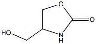 4-(HYDROXYMETHYL)-1,3-OXAZOLIDIN-2-ONE Struktur