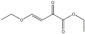 ETHYL (3E)-4-ETHOXY-2-OXOBUT-3-ENOATE Struktur