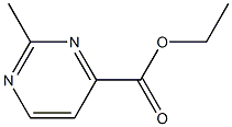 ETHYL 2-METHYL-4-PYRIMIDINECARBOXYLATE Struktur