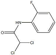 N1-(2-fluorophenyl)-2,2-dichloroacetamide Struktur