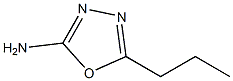 5-propyl-1,3,4-oxadiazol-2-amine Struktur