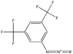 3,5-di(trifluoromethyl)phenyl azide Struktur