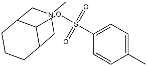 3-methyl-3-azabicyclo[3.3.1]non-9-yl 4-methylbenzene-1-sulfonate Struktur