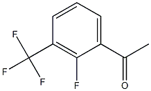 1-[2-fluoro-3-(trifluoromethyl)phenyl]ethan-1-one Struktur