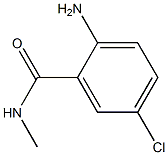 2-amino-5-chloro-N-methylbenzamide Struktur