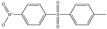 1-[(4-methylphenyl)sulfonyl]-4-nitrobenzene Struktur