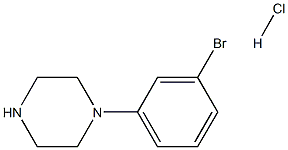 1-(3-Bromphenyl)-piperazin*HCl Struktur