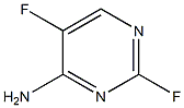 2,5-difluoropyrimidin-4-amine Struktur