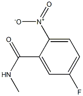 5-fluoro-N-methyl-2-nitrobenzamide Struktur