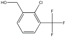 (2-chloro-3-(trifluoromethyl)phenyl)methanol Struktur