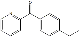 (4-ethylphenyl)(pyridin-2-yl)methanone Struktur