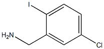 (5-chloro-2-iodophenyl)methanamine Struktur