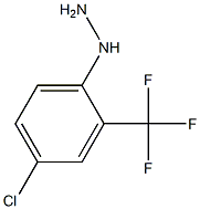 1-(4-chloro-2-(trifluoromethyl)phenyl)hydrazine Struktur