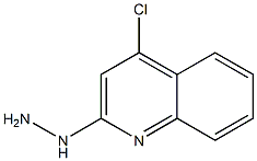 1-(4-chloroquinolin-2-yl)hydrazine Struktur