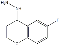 1-(6-fluorochroman-4-yl)hydrazine Struktur