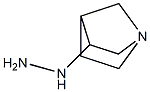 1-Aza-bicyclo[2.2.1]hept-3-ylhydrazine Struktur