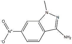 1-methyl-6-nitro-1H-indazol-3-amine Struktur