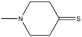 1-methylpiperidine-4-thione Struktur