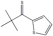 2,2-dimethyl-1-(thiophen-2-yl)propane-1-thione Struktur