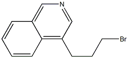 4-(3-bromopropyl)isoquinoline Struktur