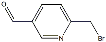 6-(bromomethyl)pyridine-3-carbaldehyde Struktur