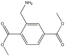 dimethyl 2-(aminomethyl)benzene-1,4-dioate Struktur