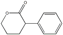 tetrahydro-3-phenylpyran-2-one Struktur