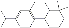 1,1-dimethyl-7-propan-2-yl-3,4,4a,9,10,10a-hexahydro-2H-phenanthrene Struktur