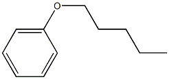 1-Phenoxypentane Struktur