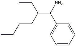 (1-amino-2-ethylhexyl)benzene Struktur