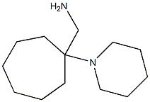 (1-piperidin-1-ylcycloheptyl)methylamine Struktur