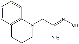 (1Z)-2-(3,4-dihydroquinolin-1(2H)-yl)-N'-hydroxyethanimidamide Struktur