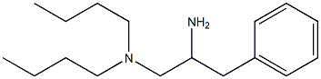 (2-amino-3-phenylpropyl)dibutylamine Struktur