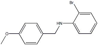 (2-bromophenyl)(4-methoxyphenyl)methylamine Struktur