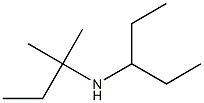 (2-methylbutan-2-yl)(pentan-3-yl)amine Struktur