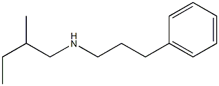 (2-methylbutyl)(3-phenylpropyl)amine Struktur