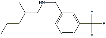 (2-methylpentyl)({[3-(trifluoromethyl)phenyl]methyl})amine Struktur