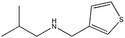 (2-methylpropyl)(thiophen-3-ylmethyl)amine Struktur