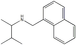 (3-methylbutan-2-yl)(naphthalen-1-ylmethyl)amine Struktur