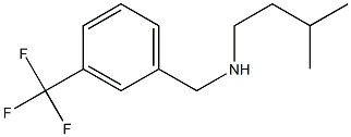 (3-methylbutyl)({[3-(trifluoromethyl)phenyl]methyl})amine Struktur