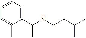 (3-methylbutyl)[1-(2-methylphenyl)ethyl]amine Struktur