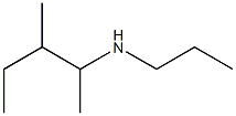 (3-methylpentan-2-yl)(propyl)amine Struktur