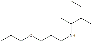 (3-methylpentan-2-yl)[3-(2-methylpropoxy)propyl]amine Struktur