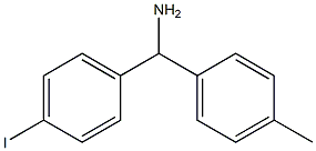 (4-iodophenyl)(4-methylphenyl)methanamine Struktur