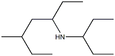 (5-methylheptan-3-yl)(pentan-3-yl)amine Struktur