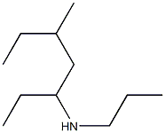 (5-methylheptan-3-yl)(propyl)amine Struktur