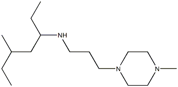 (5-methylheptan-3-yl)[3-(4-methylpiperazin-1-yl)propyl]amine Struktur