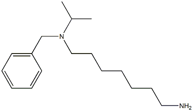 (7-aminoheptyl)(benzyl)propan-2-ylamine Struktur