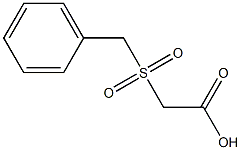 (benzylsulfonyl)acetic acid Struktur