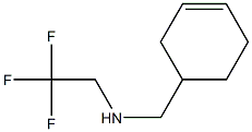 (cyclohex-3-en-1-ylmethyl)(2,2,2-trifluoroethyl)amine Struktur